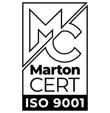 Marton ISU 9001 tanusítvány